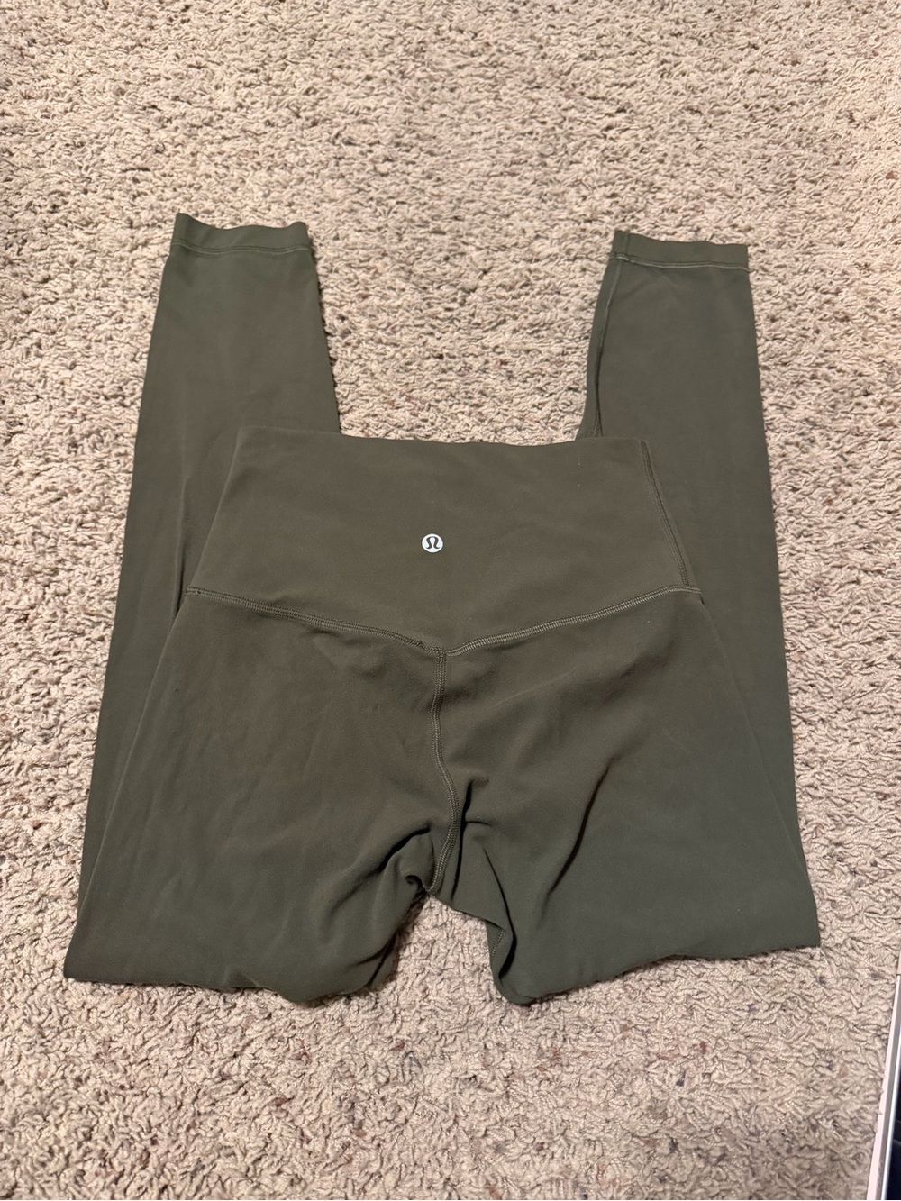 lululemon align 25’ Olive Green High-Rise Leggings